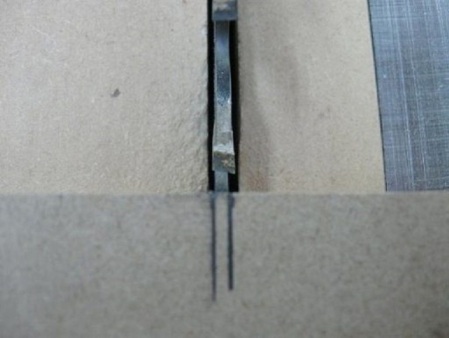 Cutting a Workpiece in Half
