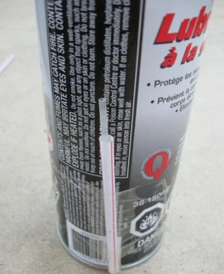 Lubricant Spray Can Tip