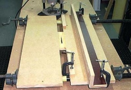Pipe Clamp Router Jig