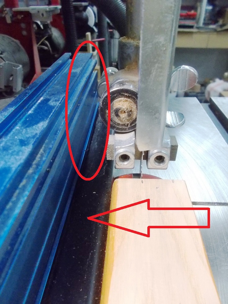 2 Band Saw Safety Tip